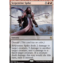 Magic löskort: Battle for Zendikar: Serpentine Spike