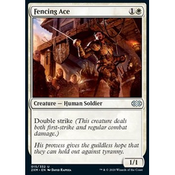 Magic löskort: Double Masters: Fencing Ace (Foil)