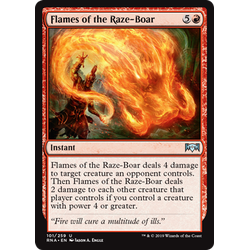 Magic löskort: Ravnica Allegiance: Flames of the Raze-Boar