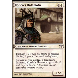 Magic löskort: Champions of Kamigawa: Konda's Hatamoto