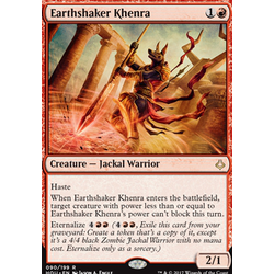 Magic löskort: Hour of Devastation: Earthshaker Khenra