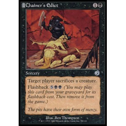 Magic löskort: Torment: Chainer's Edict