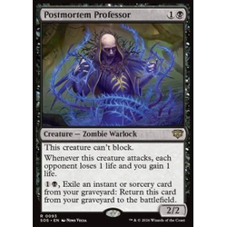 Magic löskort: Secrets of Strixhaven: Postmortem Professor