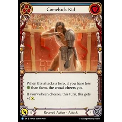 FaB Löskort: Super Slam: Comeback Kid (Blue) (Rainbow Foil)