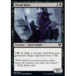 Magic löskort: Kaldheim: Dread Rider