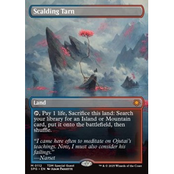 Magic löskort: Special Guests: Scalding Tarn (alternative art) (Foil)