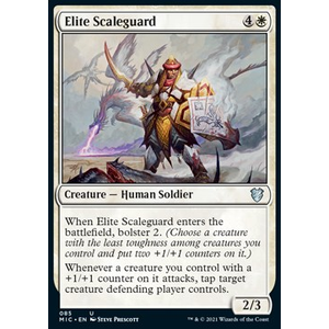 Magic löskort: Commander: Innistrad: Midnight Hunt: Elite Scaleguard