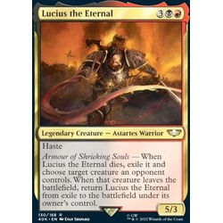 Magic löskort: Universes Beyond: Warhammer 40,000: Lucius the Eternal