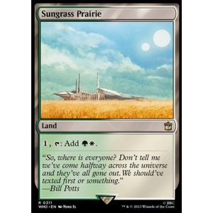 Magic löskort: Universes Beyond: Doctor Who: Sungrass Prairie