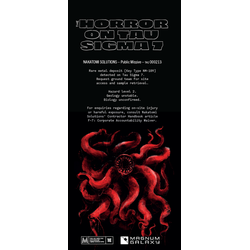 Mothership RPG: The Horror on Tau Sigma 7