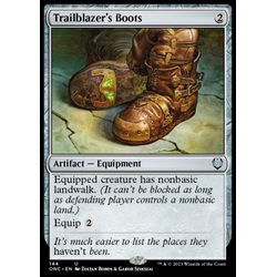 Magic löskort: Commander: Phyrexia: All Will Be One: Trailblazer's Boots