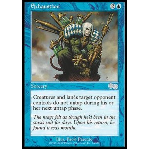 Magic löskort: Urza's Saga: Exhaustion