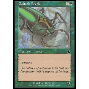 Magic löskort: Urza's Destiny: Goliath Beetle