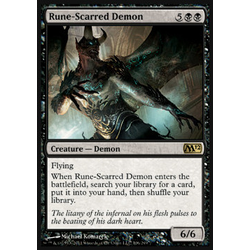 Magic löskort: Magic 2012: Rune-Scarred Demon