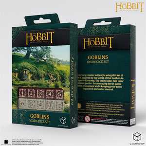 The Hobbit D6 Dice Set: Goblins (10)
