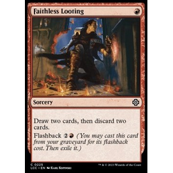 Magic löskort: The Lost Caverns of Ixalan: Faithless Looting