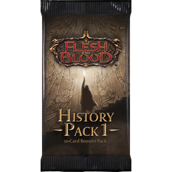 Flesh and Blood TCG: History Pack 1 Booster Pack (1) (engelsk utgåva)
