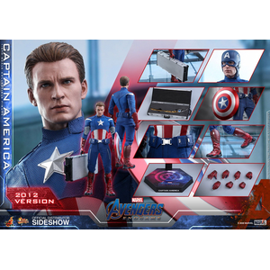 Captain America (2012) Avengers: Endgame MMS 1/6 Actionfigur