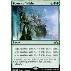 Magic löskort: Guilds of Ravnica: Bounty of Might (Foil)