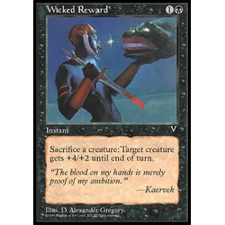 Magic löskort: Visions: Wicked Reward