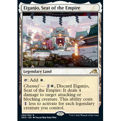 Magic löskort: Kamigawa: Neon Dynasty: Eiganjo, Seat of the Empire