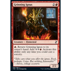 Magic Löskort: Time Spiral Remastered: Grinning Ignus