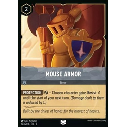 Lorcana Löskort: Rise of the Floodborn: Mouse Armor