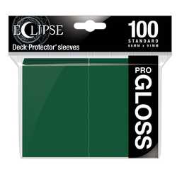 Card Sleeves Standard Gloss Eclipse Forest Green 66x91mm (100) (Ultra Pro)