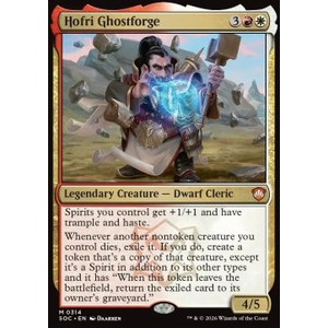 Magic löskort: Commander: Secrets of Strixhaven: Hofri Ghostforge