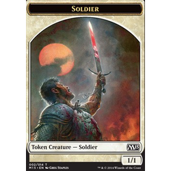 Magic löskort: Magic 2015: Soldier Token