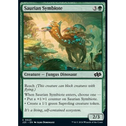 Magic löskort: Magic: Foundations Jumpstart: Saurian Symbiote