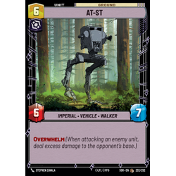 Star Wars: Unlimited Löskort: Spark of Rebellion: AT-ST