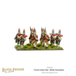 French-Indian War: British Grenadiers