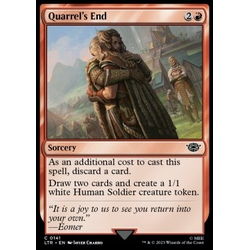 Magic löskort: The Lord of the Rings: Tales of Middle-earth: Quarrel's End (Foil)