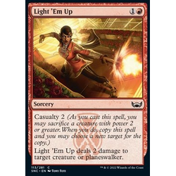 Magic löskort: Streets Of New Capenna: Light 'Em Up