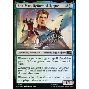 Magic löskort: Commander: Marvel Super Heroes: Ant-Man, Reformed Rogue