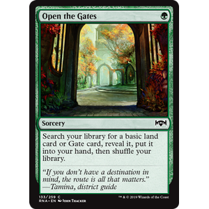 Magic löskort: Ravnica Allegiance: Open the Gates
