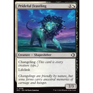 Magic löskort: Lorwyn Eclipsed: Prideful Feastling