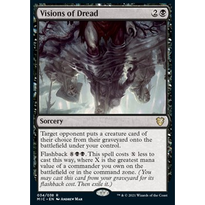 Magic löskort: Commander: Innistrad: Midnight Hunt: Visions of Dread