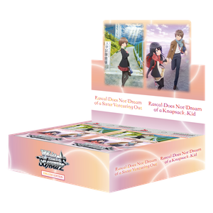 Weiß Schwarz: Rascal Does Not Dream Series Booster Pack