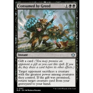 Magic löskort: Bloomburrow: Consumed by Greed (Foil)