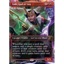 Magic löskort: Commander: Marvel Super Heroes: Loki, God of Lies (Foil)