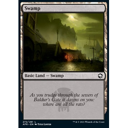 Magic löskort: Adventures in the Forgotten Realms: Swamp (Foil)