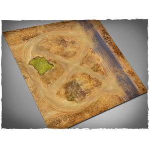 DCS Game Mat Gaslands 4x4 ~ 122x122cm (Mousepad)