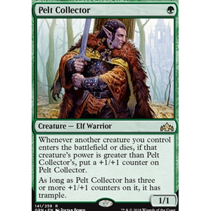Magic löskort: Guilds of Ravnica: Pelt Collector
