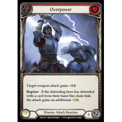 FaB Löskort: Welcome to Rathe - Hero Deck: Overpower (Red)