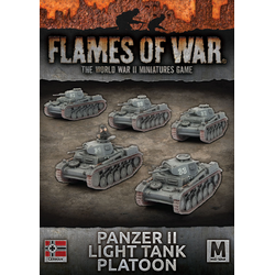 German Panzer II Light Tank Platoon