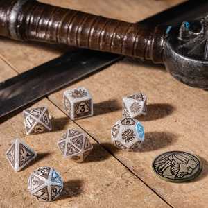 The Witcher Dice Set: Geralt - The White Wolf (8)