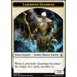 Magic löskort: Amonkhet: Labyrinth Guardian Token