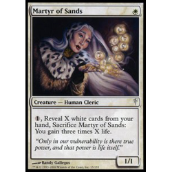 Magic löskort: Coldsnap: Martyr of Sands
